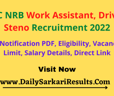 barc nrb recruitment 2022 notification pdf