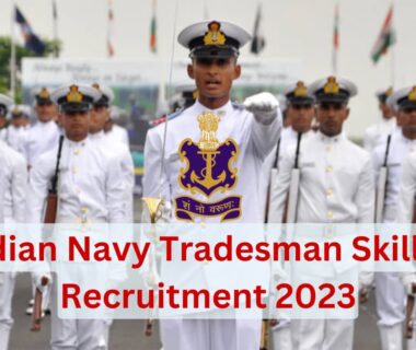 Indian Navy Tradesman Skilled 2023 Notification