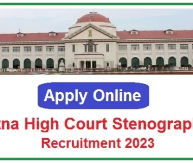 Patna-High-Court-Stenographer-Recruitment-2023-notification