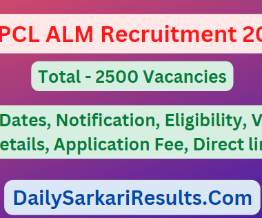 PSPCL ALM Recruitment 2023-24 Notification