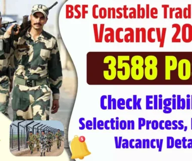 BSF Constable Tradesman 2025 Vacancy Sarkari Result