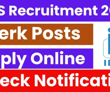 IBPS Bank Clerk Recruitment 2025