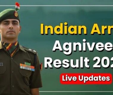 Indian army agniveer result 2025