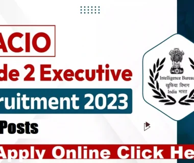 MHA IB ACIO Recruitment 2025 Sarkari Result