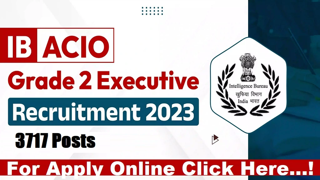 MHA IB ACIO Recruitment 2025 Sarkari Result