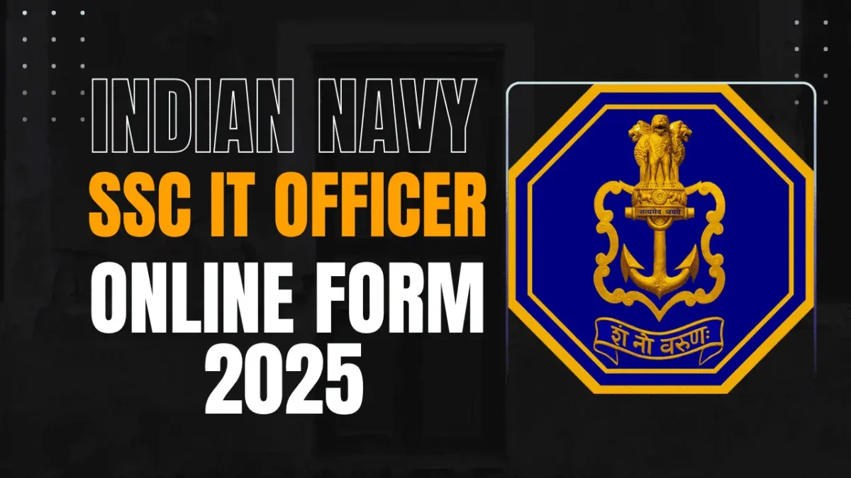 Indian Navy SSC IT Officer Recruitment 2025