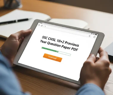 Download SSC CHSL Previous Year Question Paper PDF in Hindi