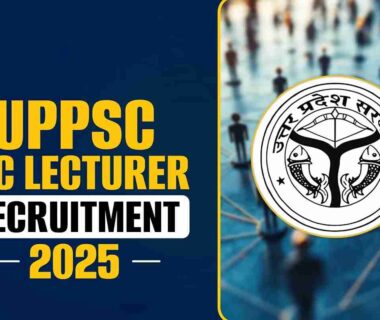 UPPSC GIC Lecturer Vacancy 2025 Sarkari Result