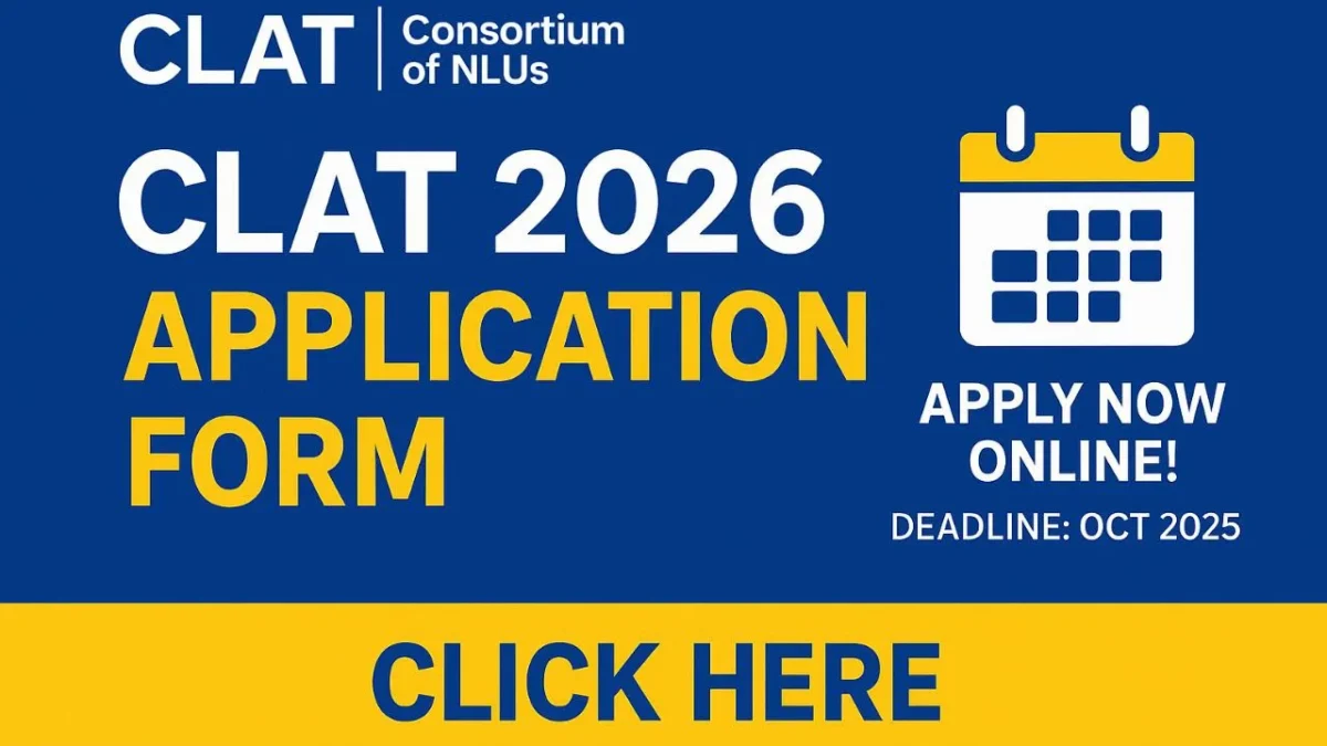 CLAT 2026 Online Admission Form