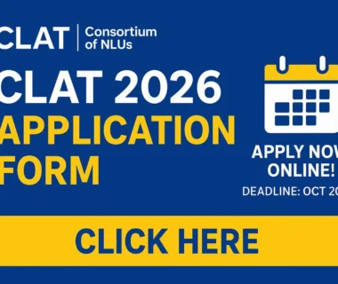 CLAT 2026 Online Admission Form