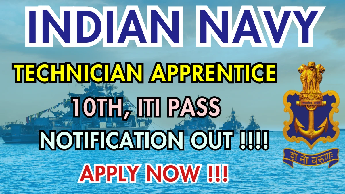 Indian Navy Technician Apprentice Vacancy 2025