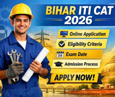 Bihar ITI CAT Admission Form 2026
