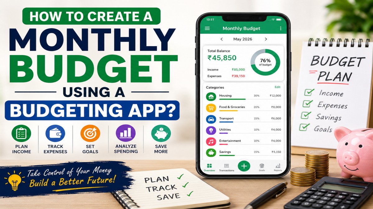 How to create a monthly budget